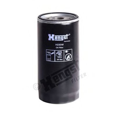 HENGST FILTER h230w -  Масляный фильтр